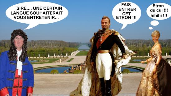 Versailles valetmacronlang
